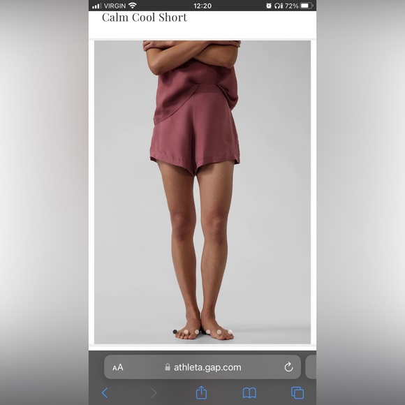 Athleta Calm Cool Shorts - Picture 1 of 8